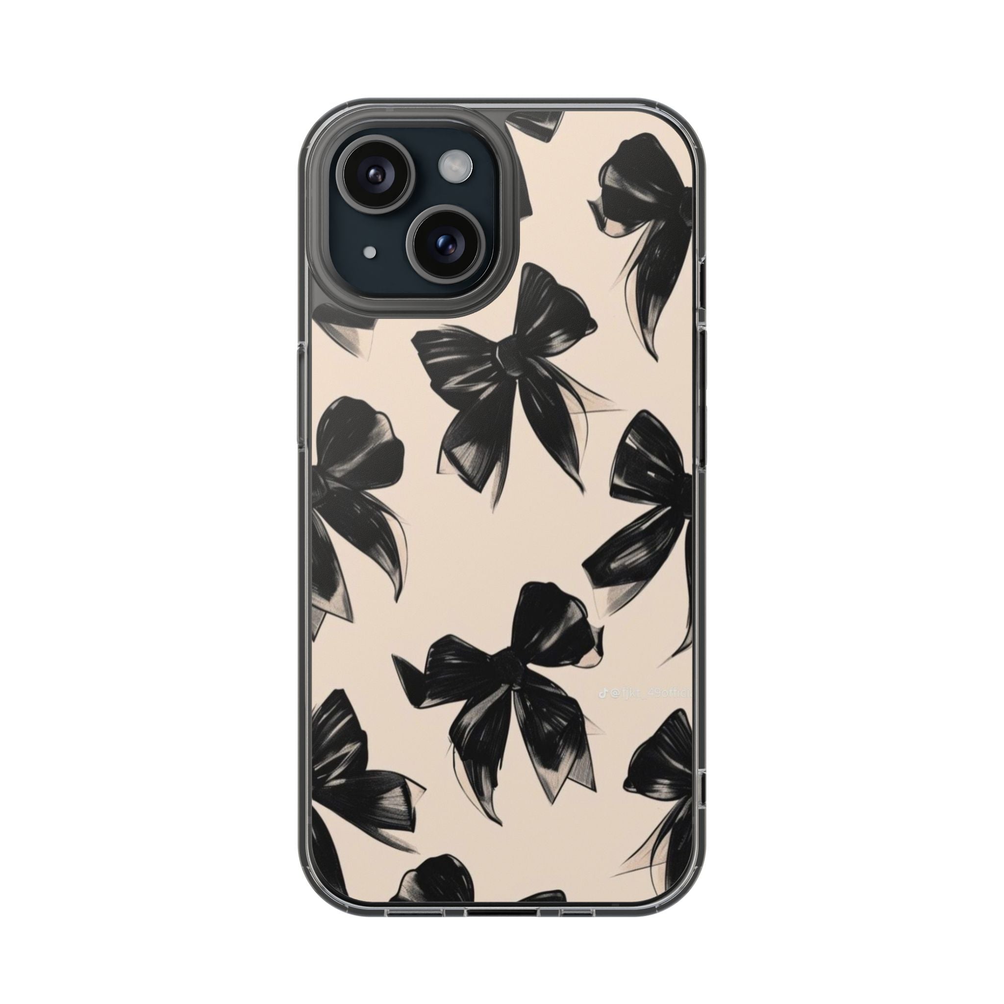Black Bow Phone Case