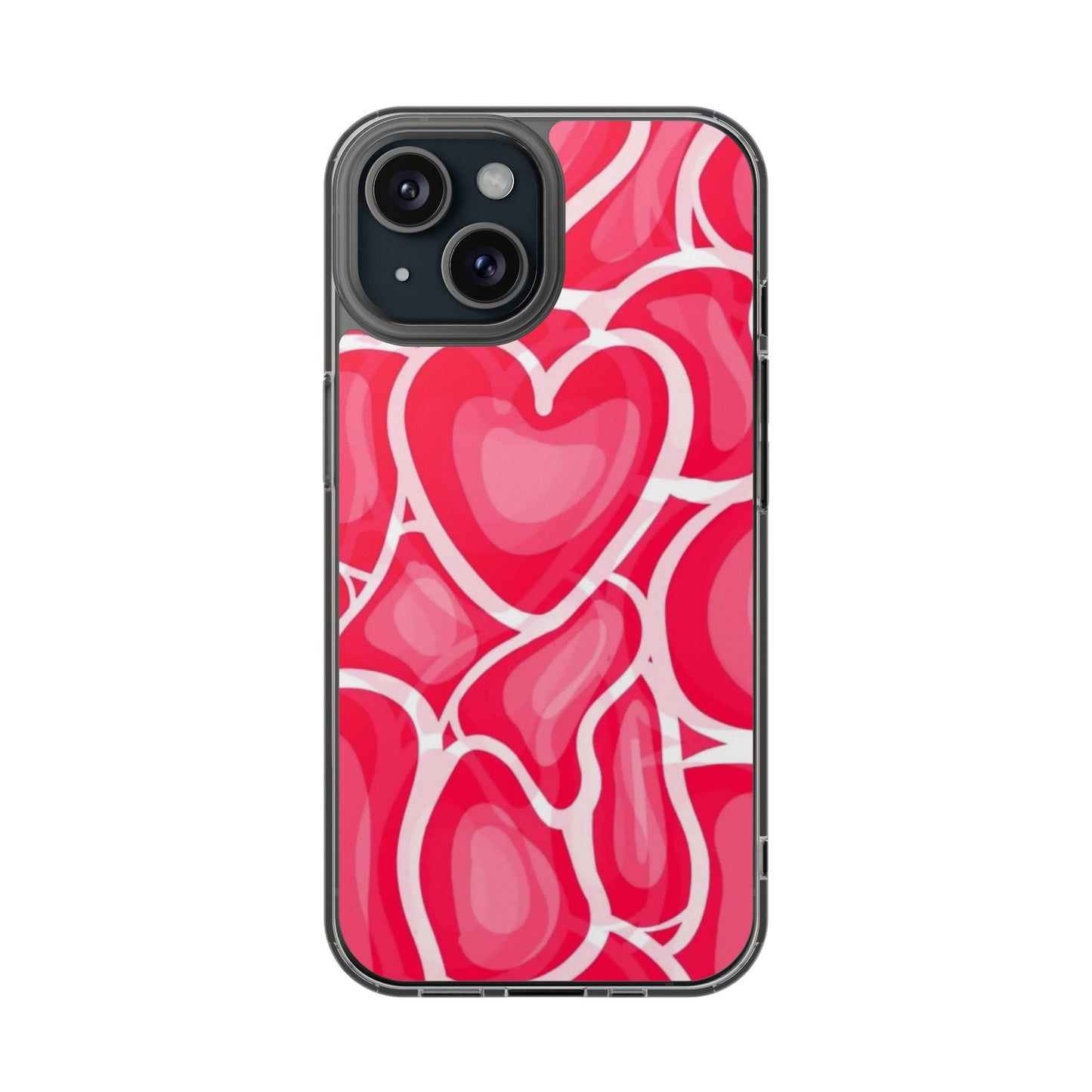 Heart Pink Y2K Phone Case