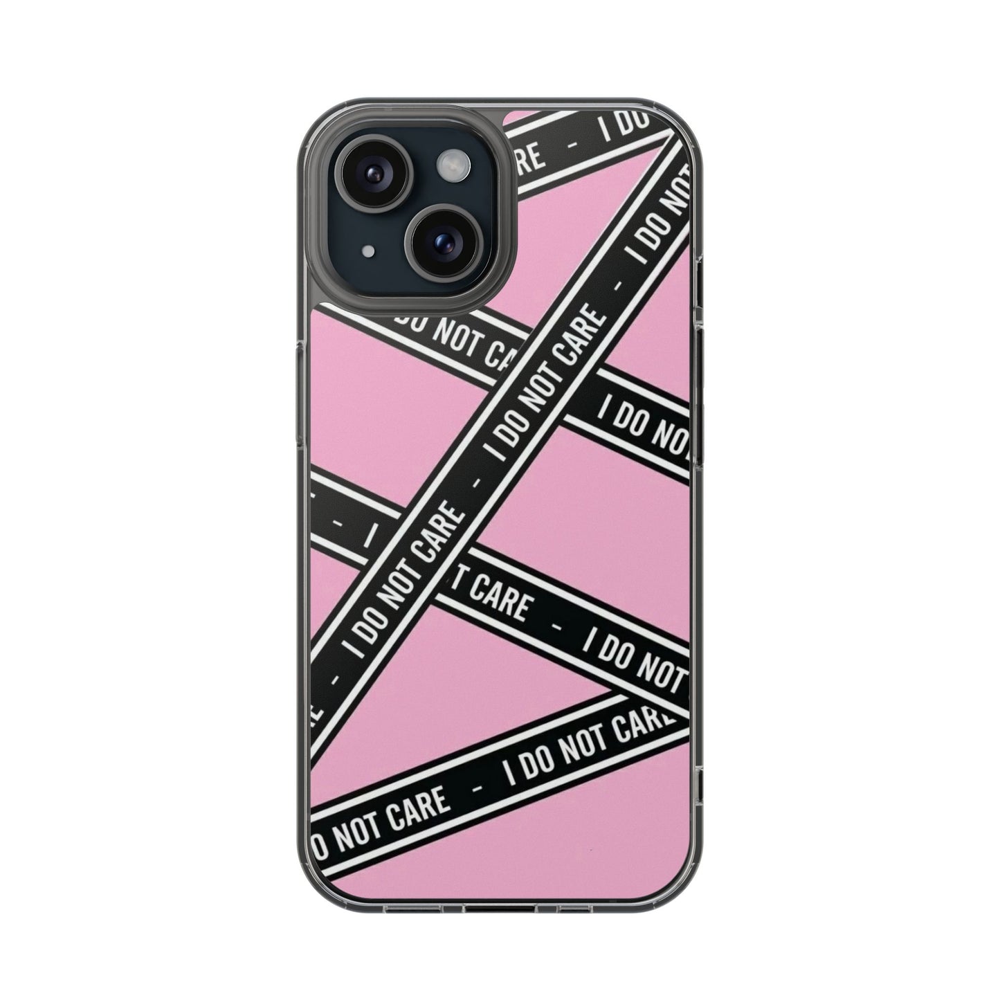 Don't Care Pattern Phone Case