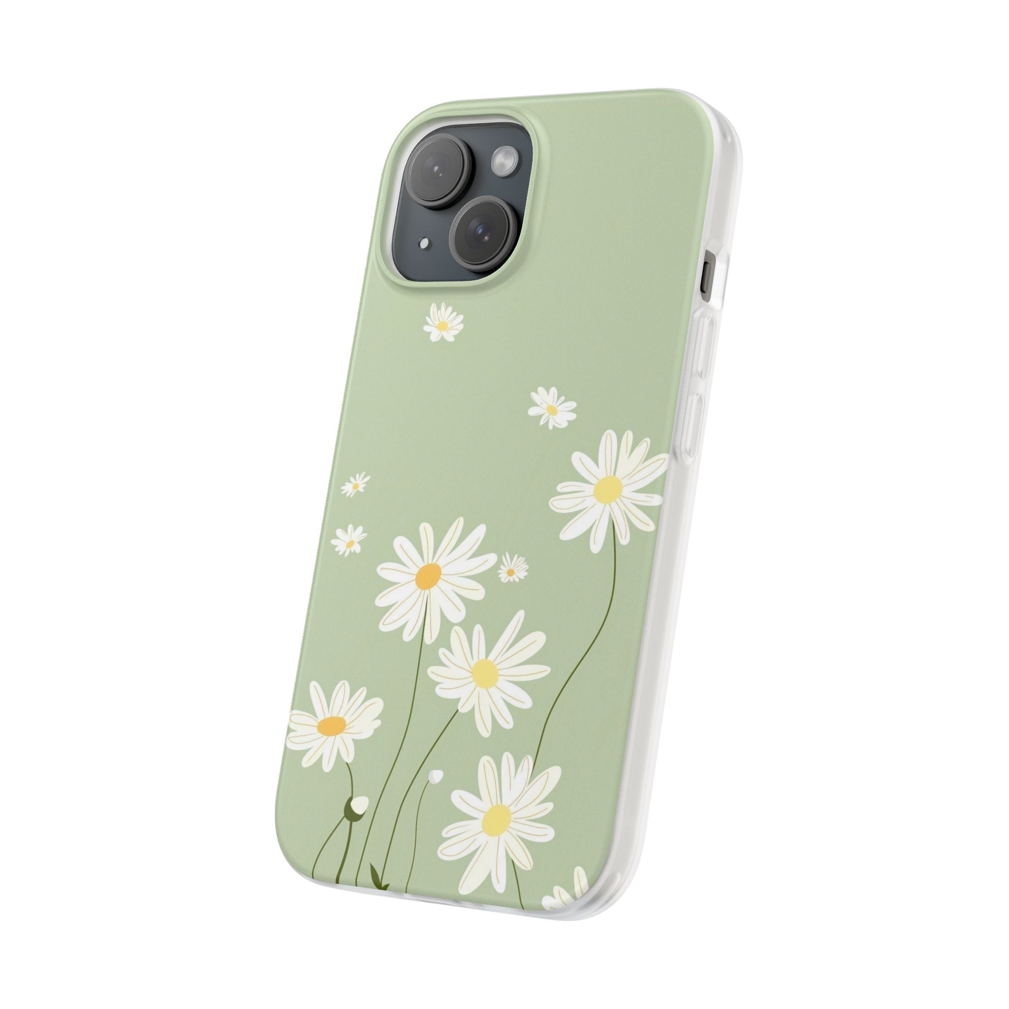 White Daisy Flower Phone Case