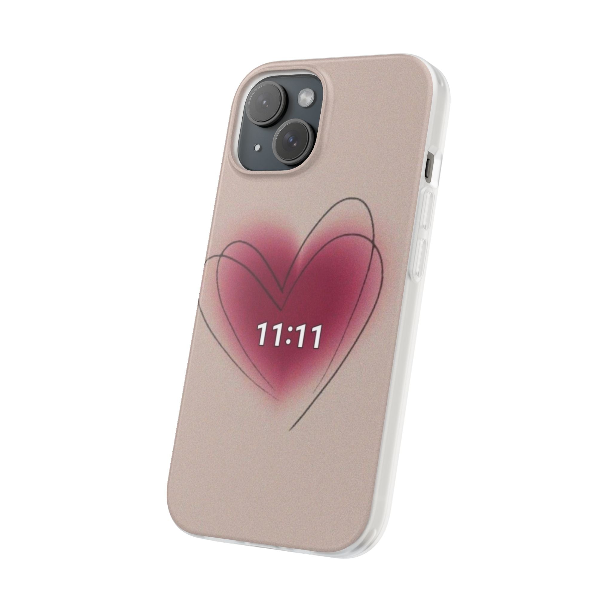 11:11 Heart Phone Case