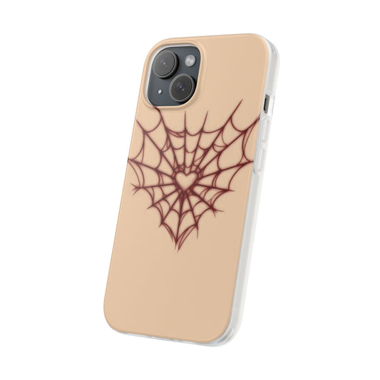 Spidy Web Heart Phone Case