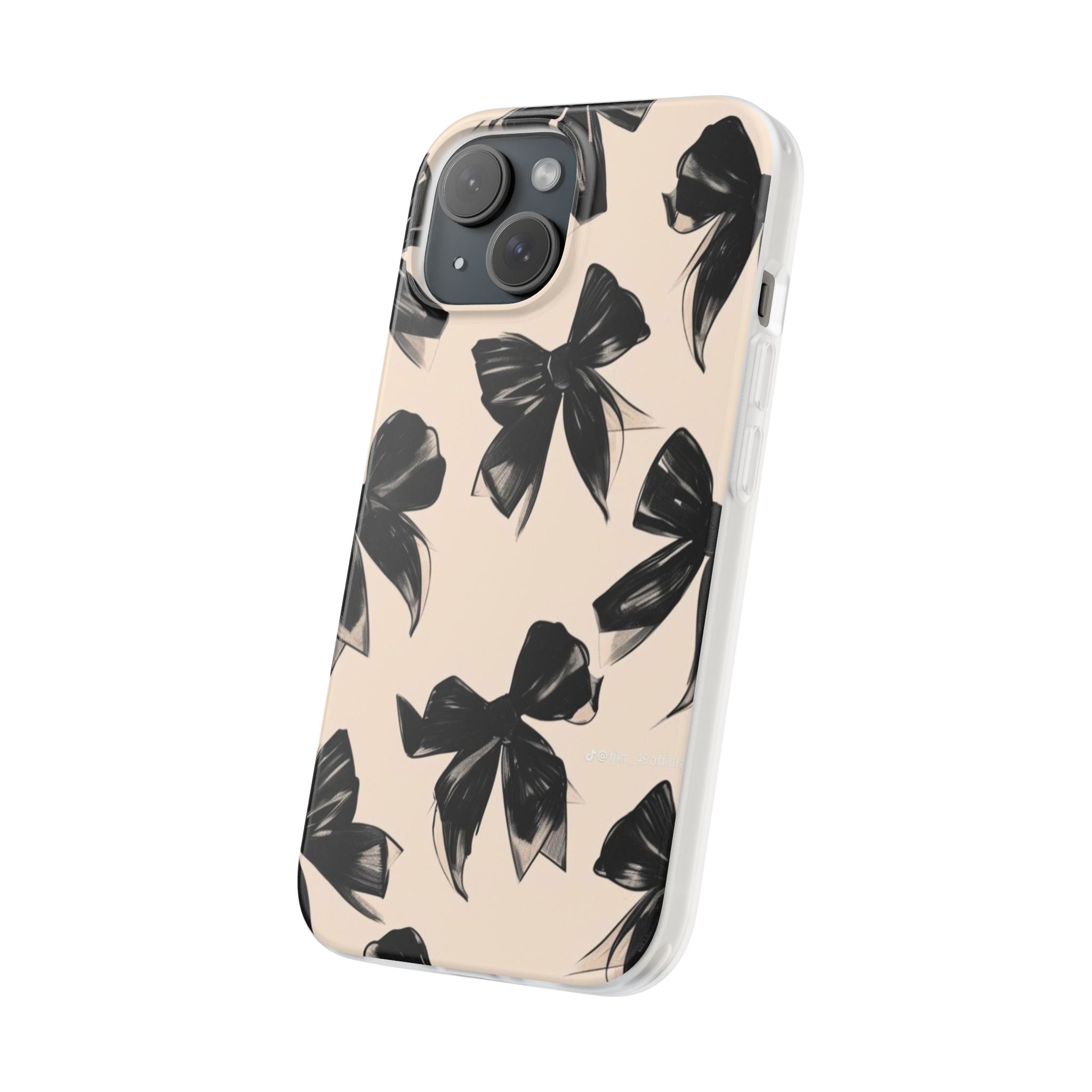 Black Bow Phone Case