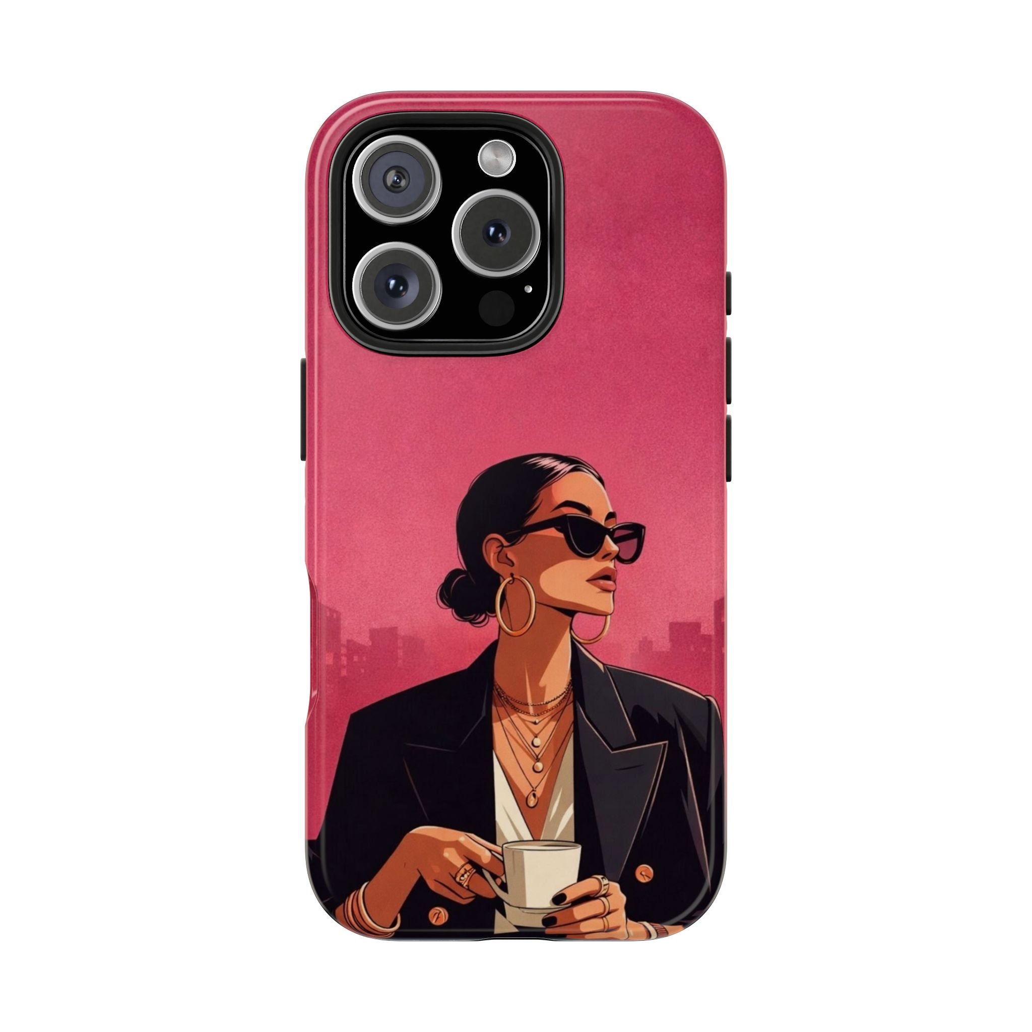 Coffee Girl Armoured Phone Case