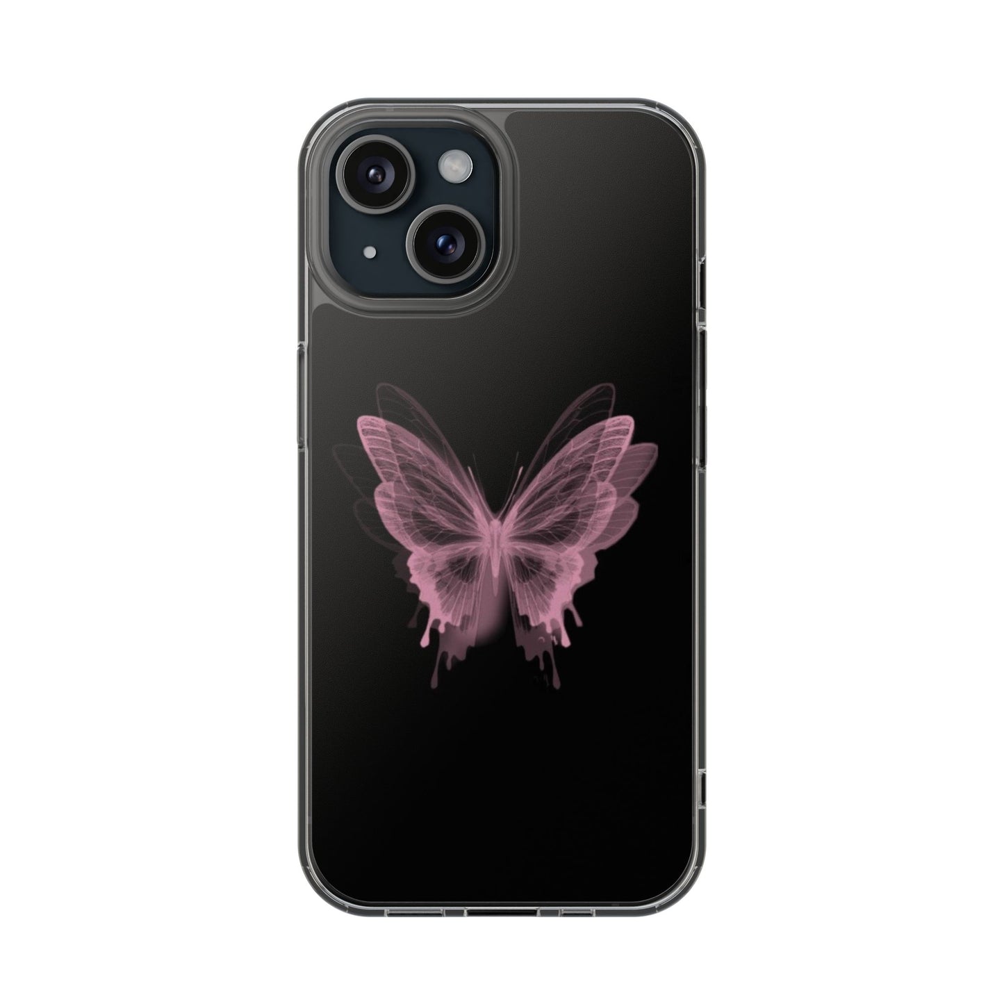 Pink Butterfly Phone Case