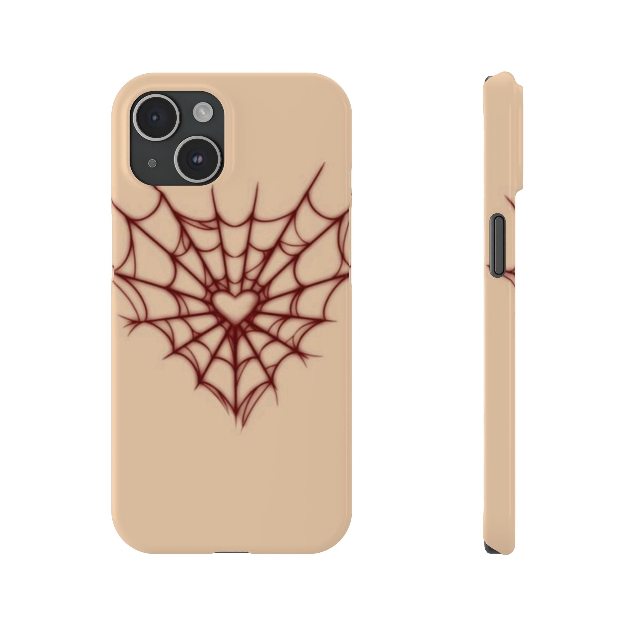 Spidy Web Heart Phone Case
