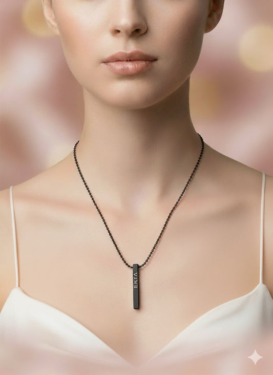 Unisex Black Premium Pendent