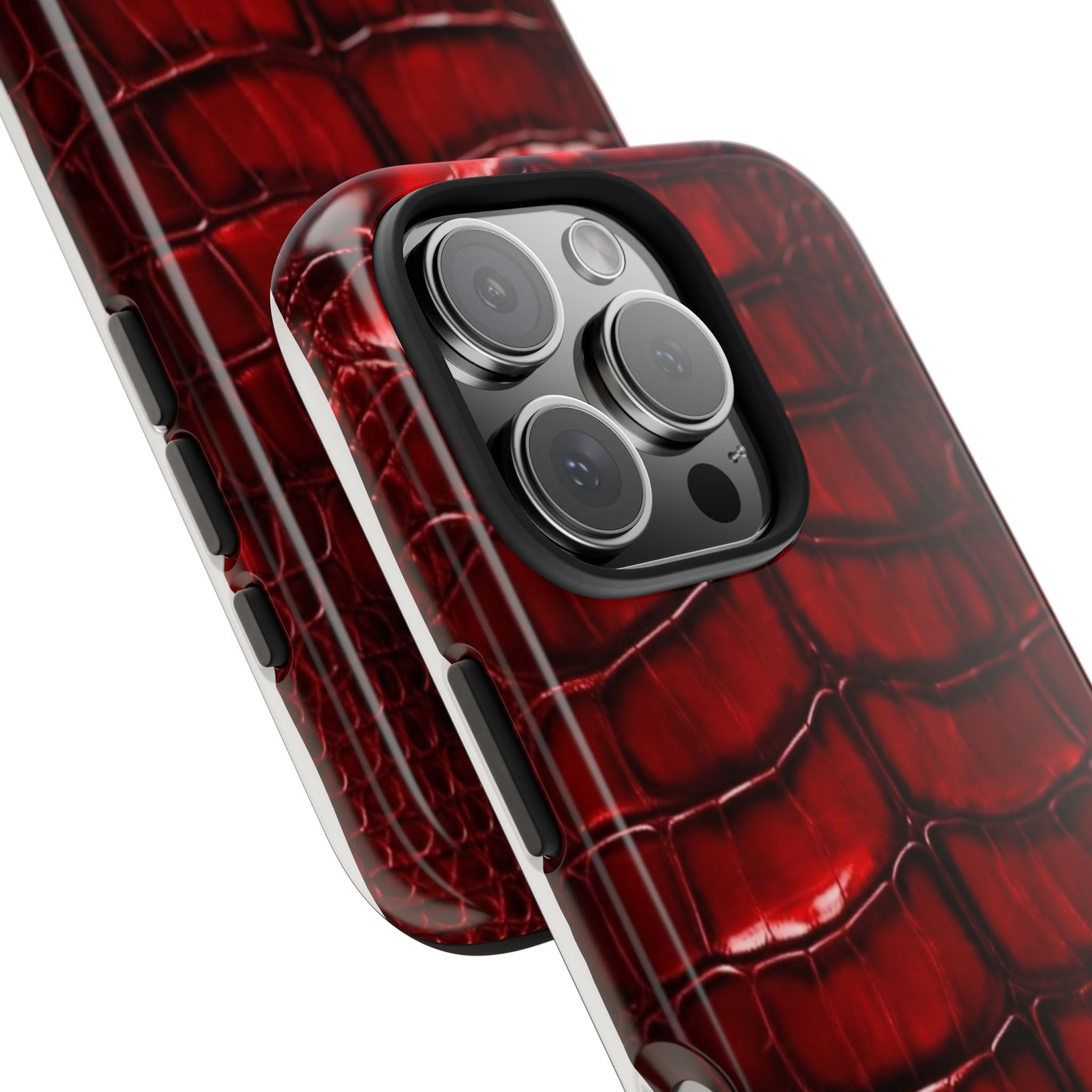 Red Croc Armoured Phone Case