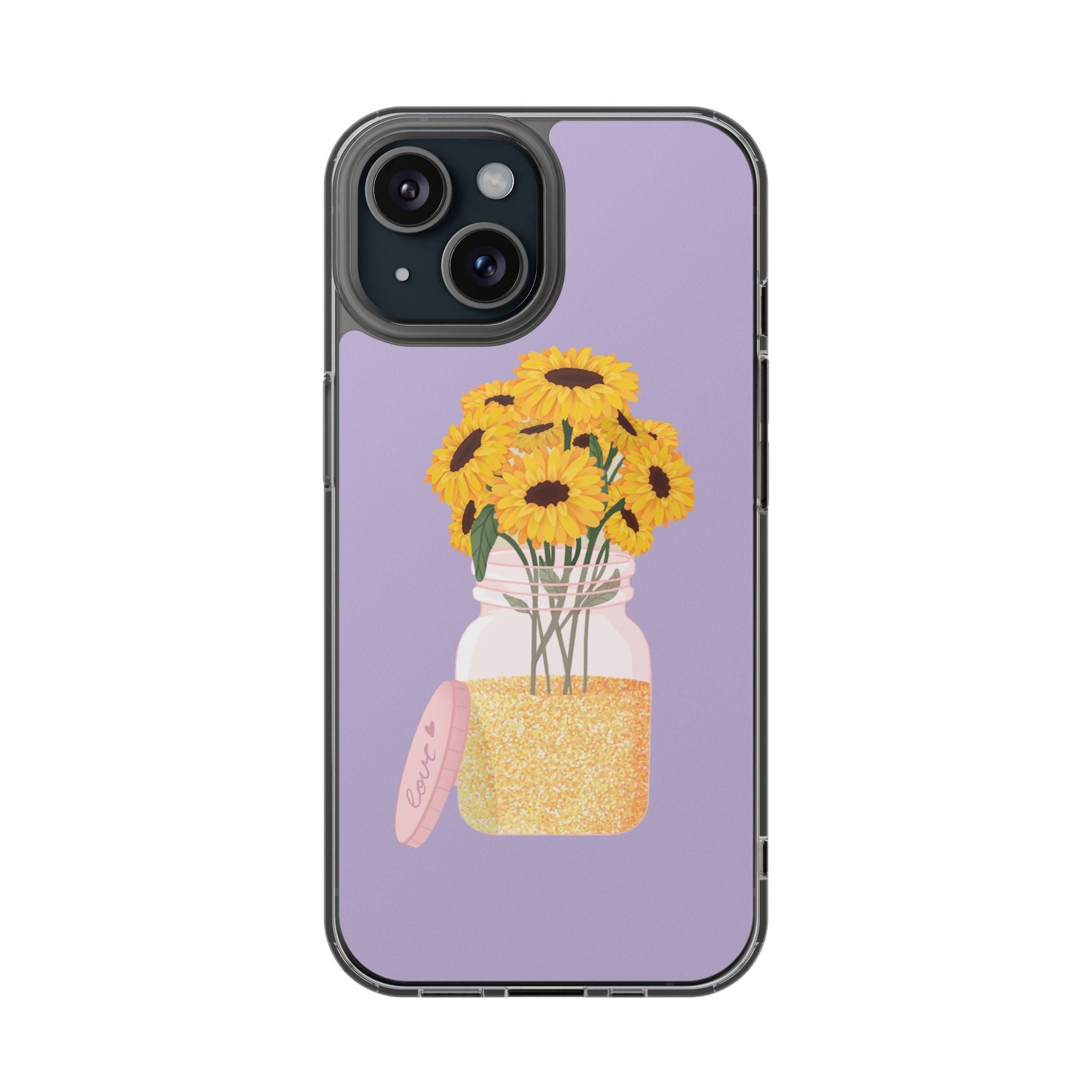 Flower In Mason Jar Phone Case