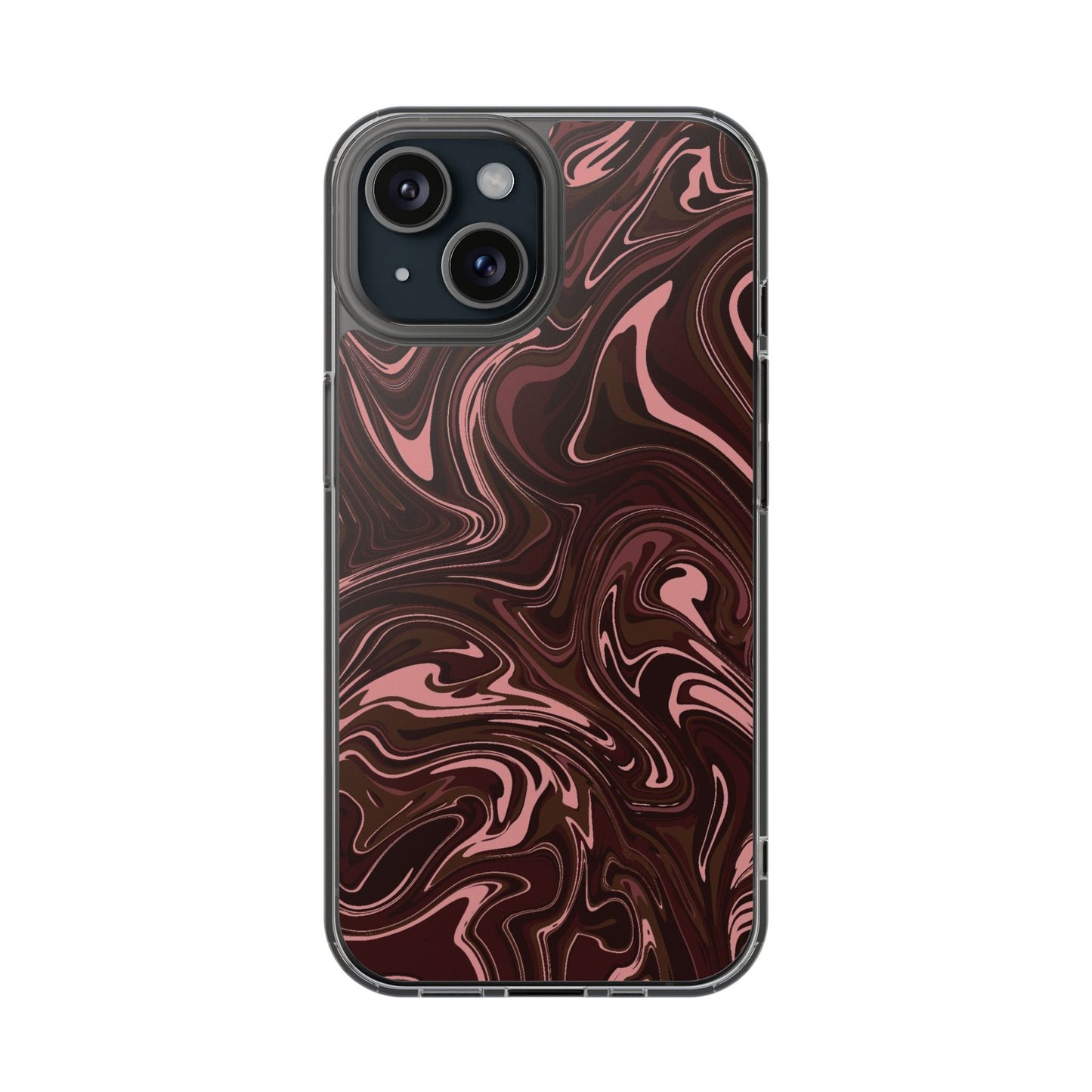 Maroon Marble Phone Case