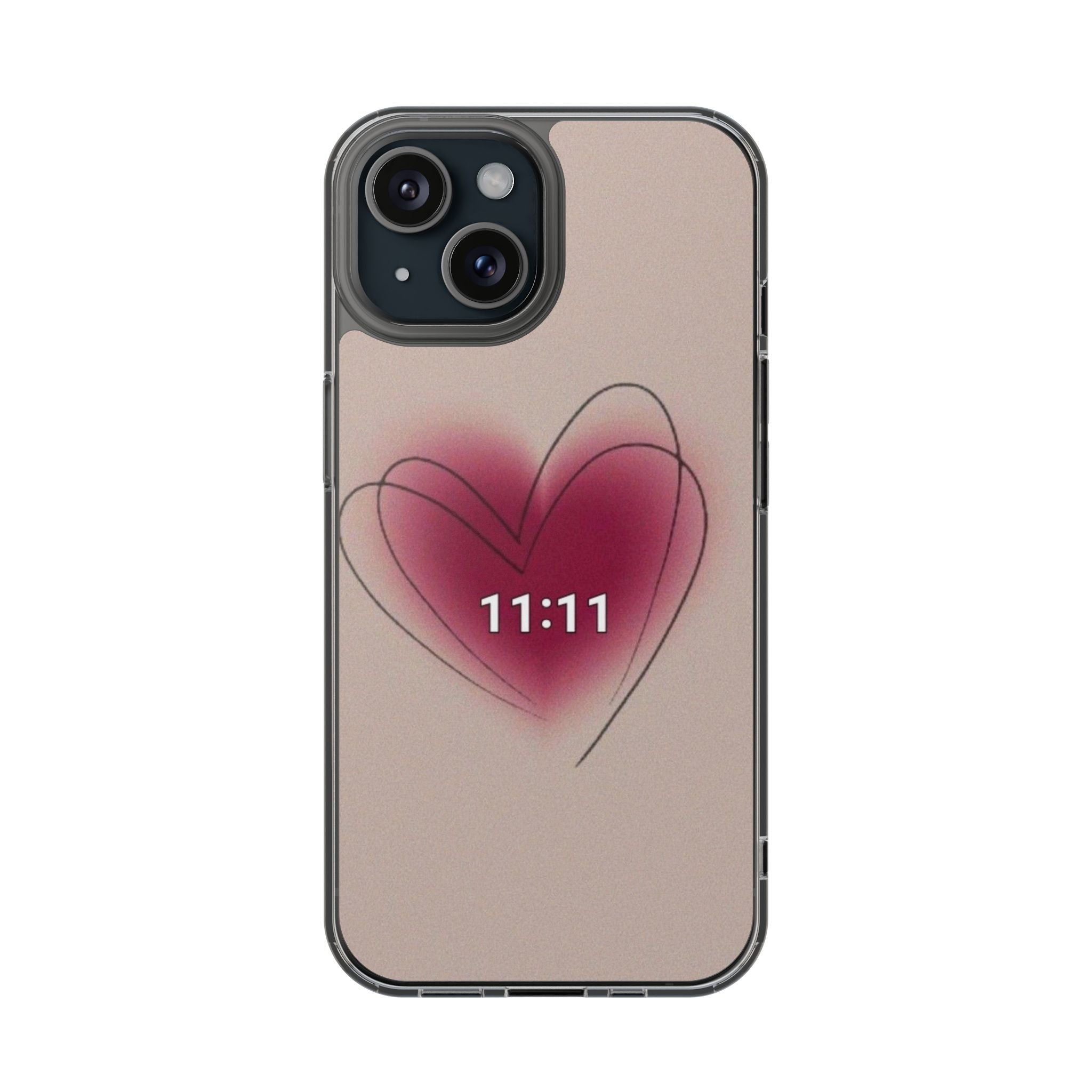 11:11 Heart Phone Case