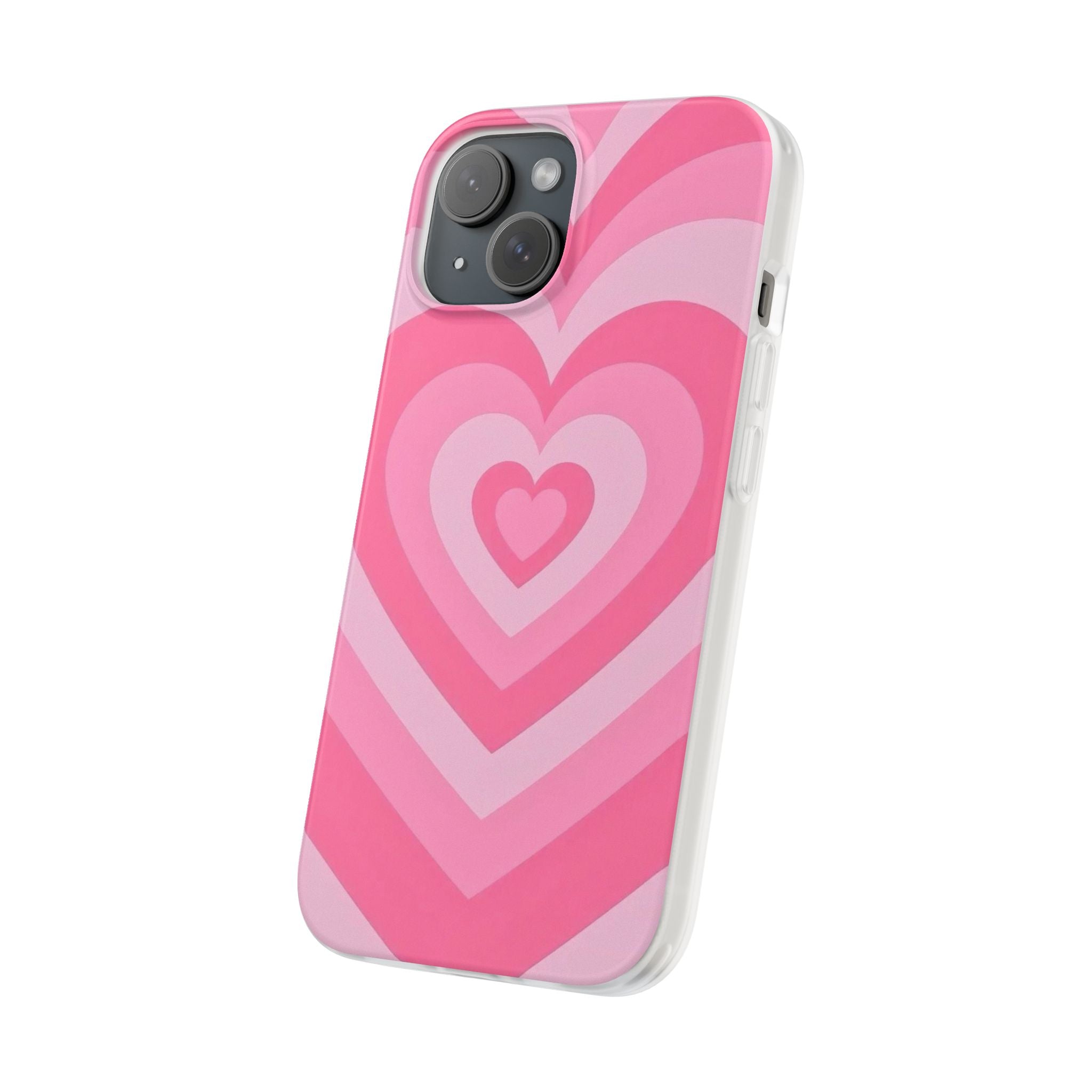 Pink Heart Y2K Phone Case