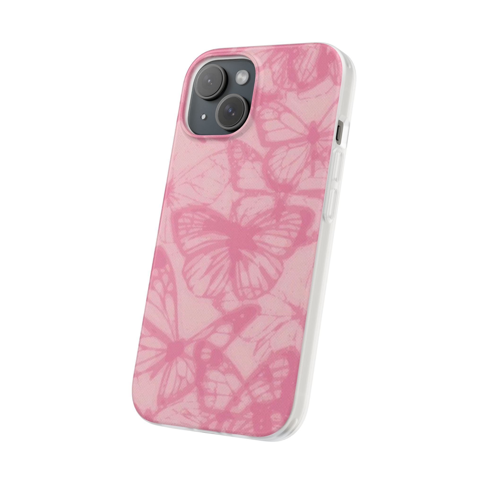 Pink Butteflies Y2K Phone Case