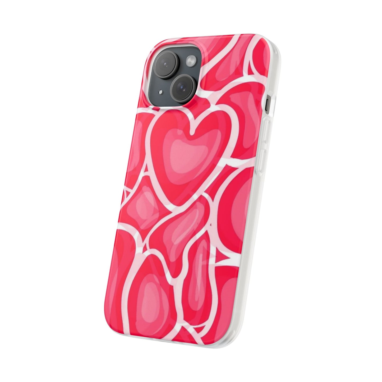 Heart Pink Y2K Phone Case