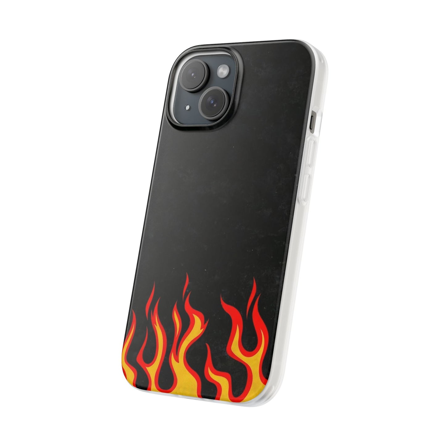 Red Flame Y2K Phone Case