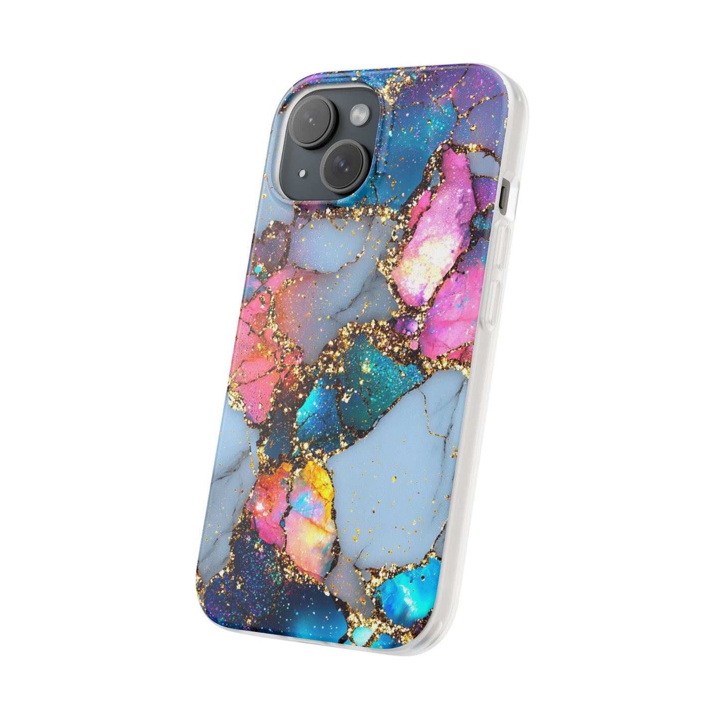 Rainbow Marble Phone Case