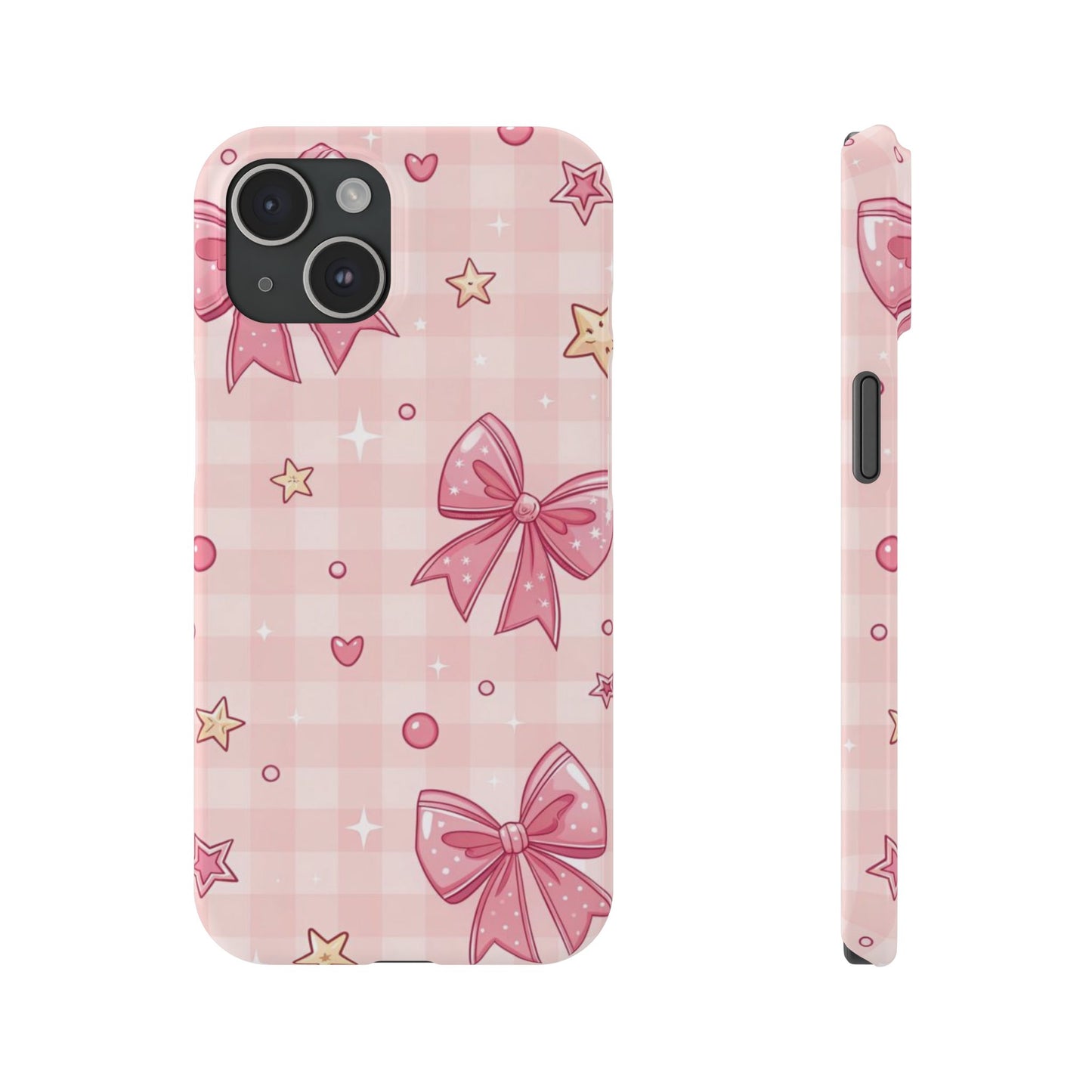 Bow Checks Phone Case