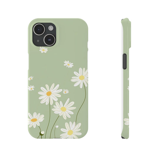 White Daisy Flower  Phone Case