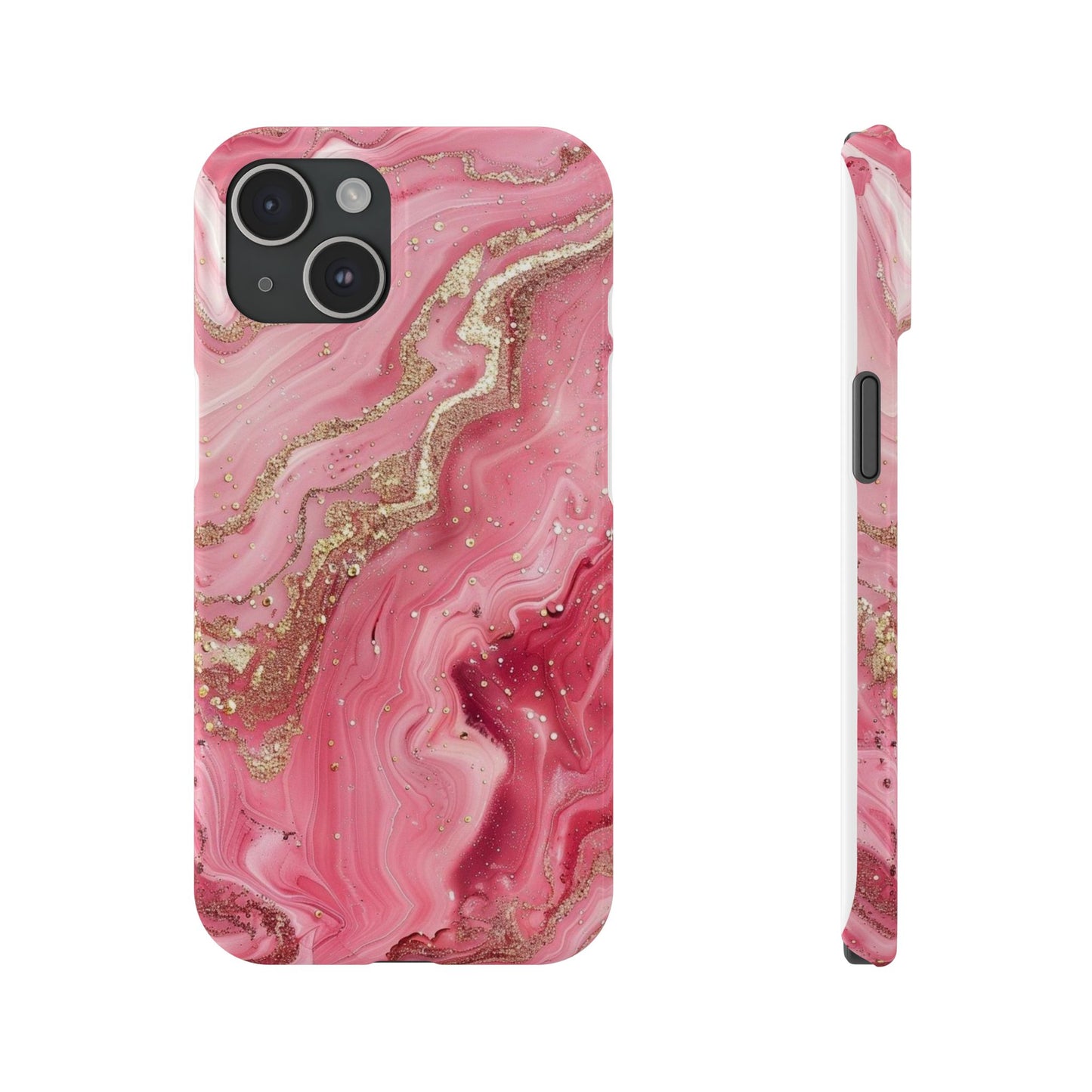 Pink Marble Phone Case