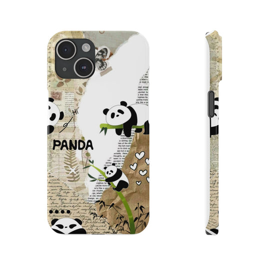 Cute Panda Aesthetic Phone Case