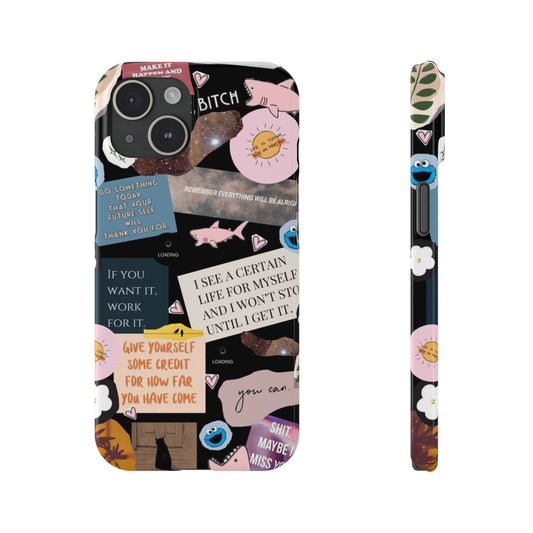 Sticker001 Aesthetic Phone Case