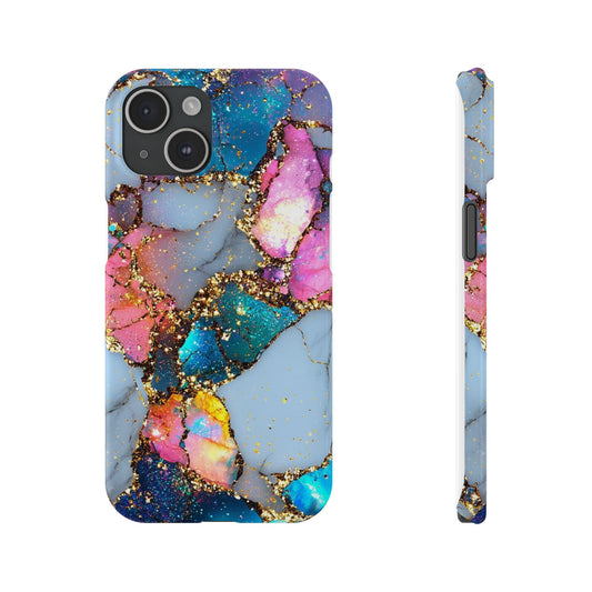 Rainbow Marble Phone Case