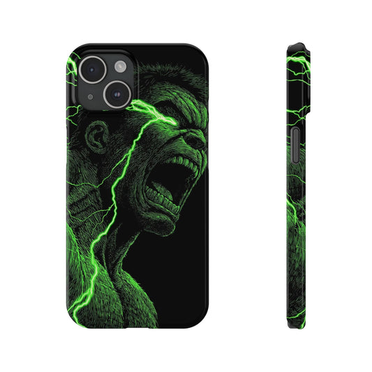 Neon Hulk Phone Case