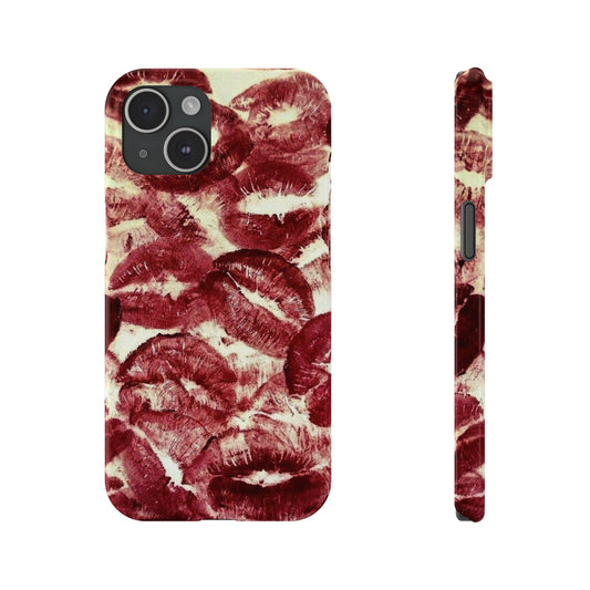 Red Kisses Phone Case