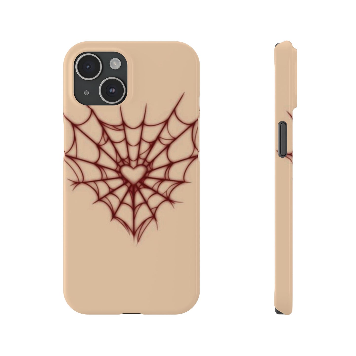 Spidy Web Heart  Phone Case