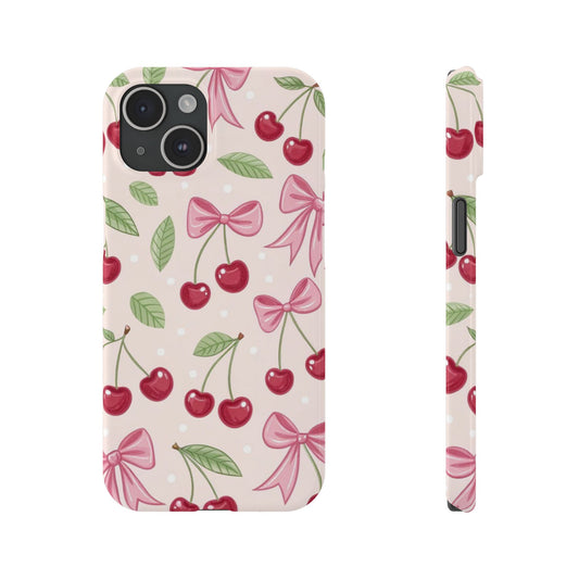 Bow With Cheery Phone Case