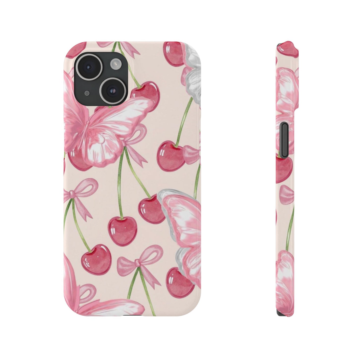 Bow With Butterfly Phone Case