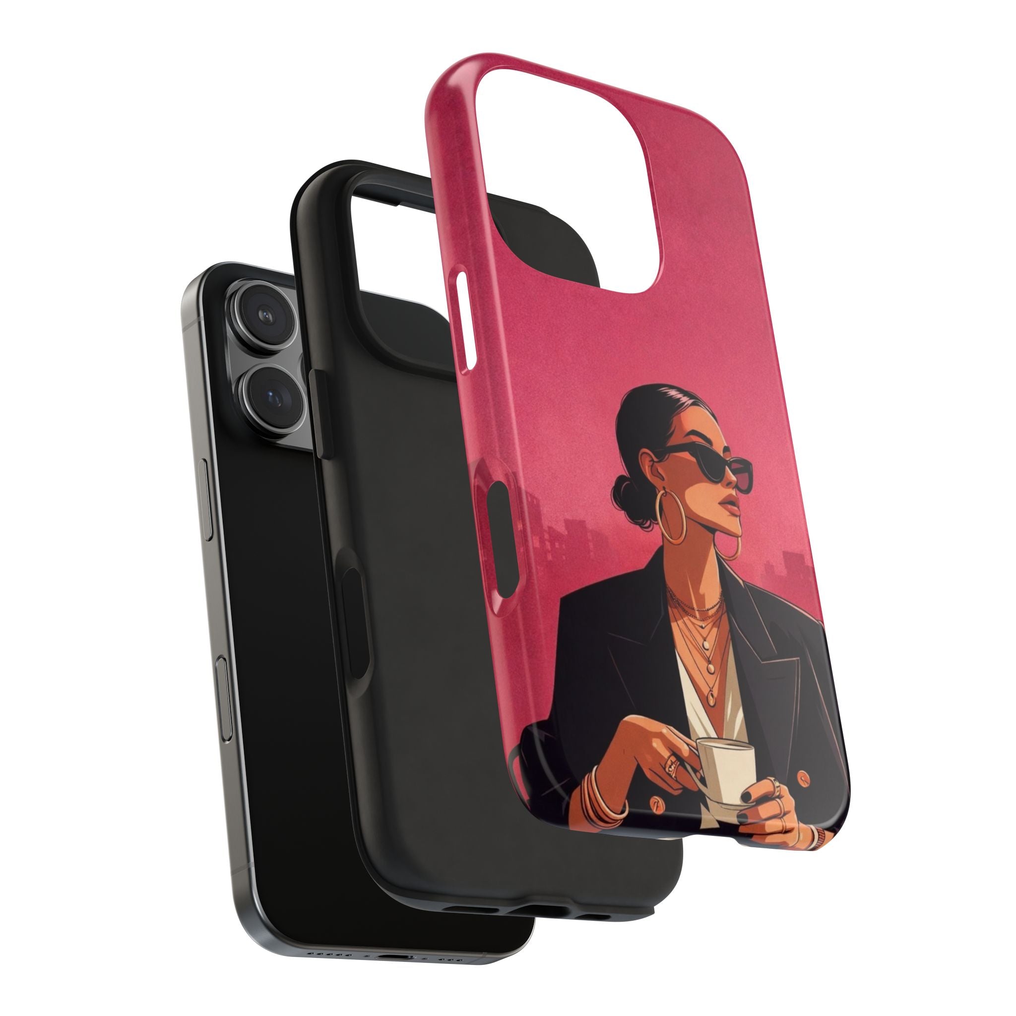 Coffee Girl Armoured Phone Case