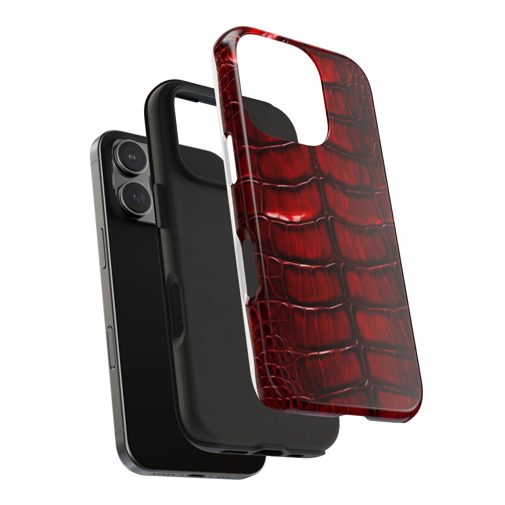 Red Croc Armoured Phone Case