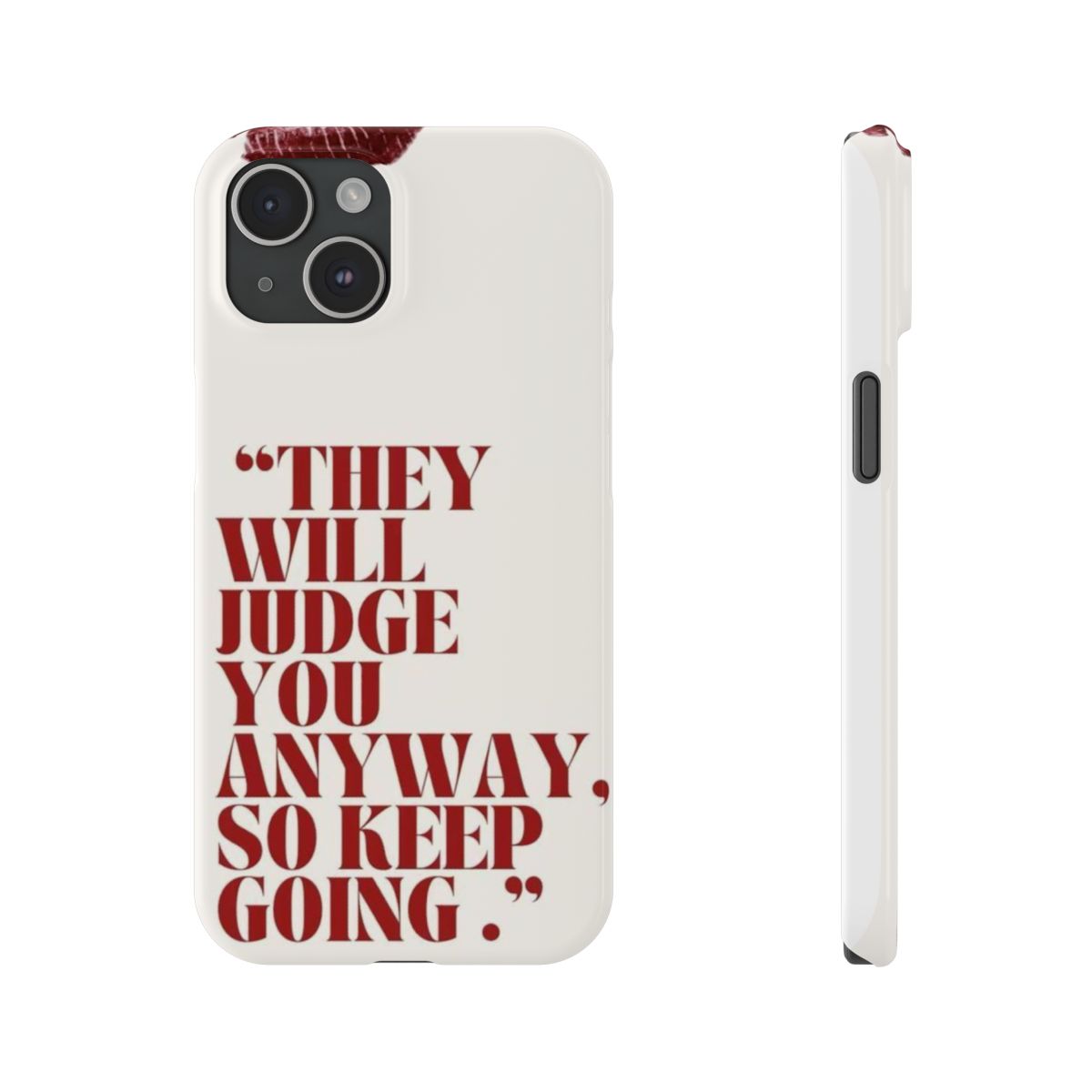 Judge You Phone Case
