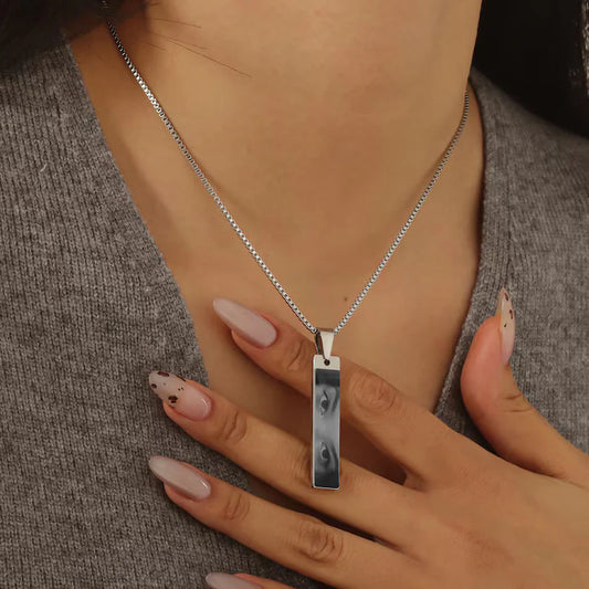 Encrevaing Eye Unisex Premium Pendent